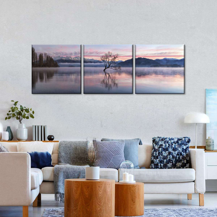 Rosecliff Heights Subzero Serenity Wall Art Multi Piece Canvas Print On